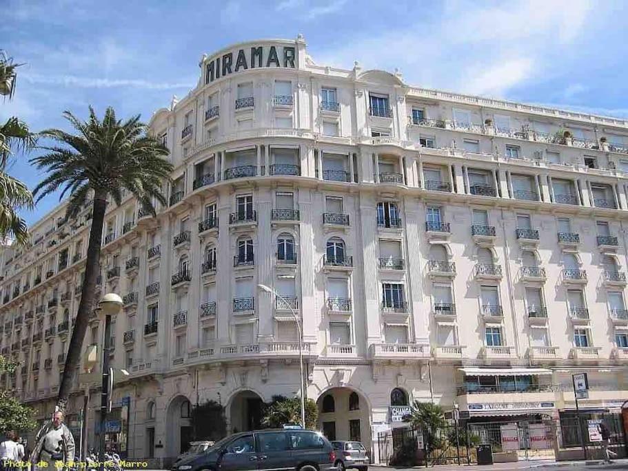 Mythique Miramar Cannes Croisette Terrasse Clim Parking Wifi מראה חיצוני תמונה
